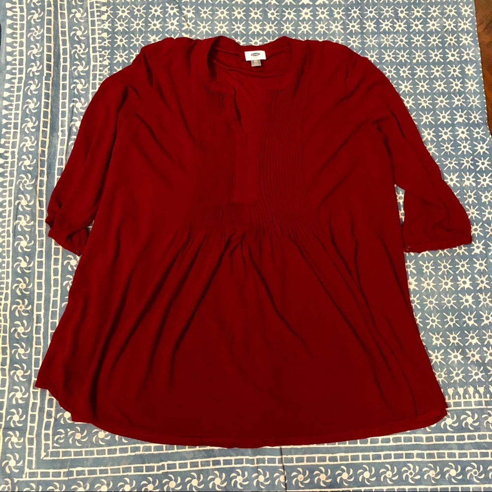 Burgundy Dress